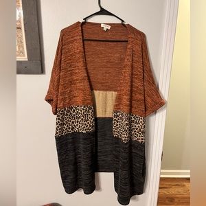 Short sleeve cardigan